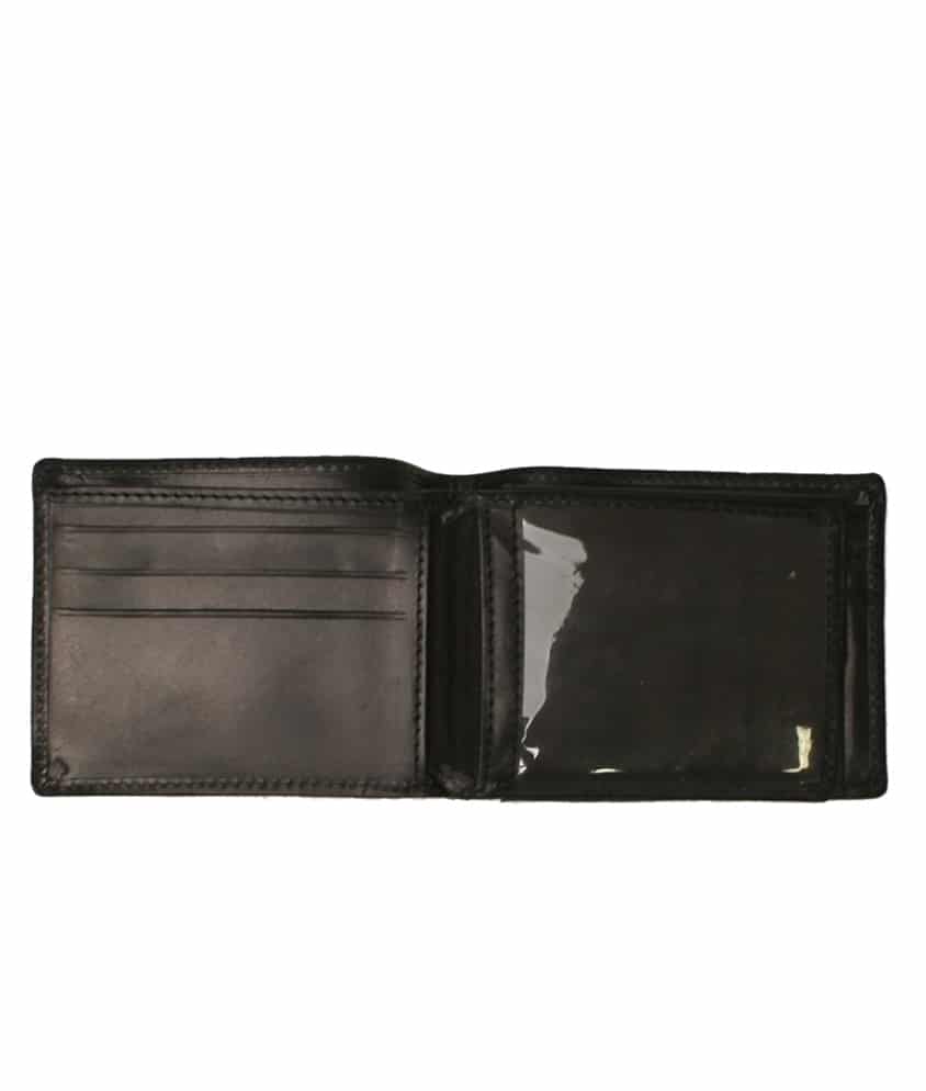 Saddler Thomson Leather Wallet Black - GiftsForGuys.ie