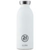 24 Bottles Clima Reusable Water Bottle Ice White