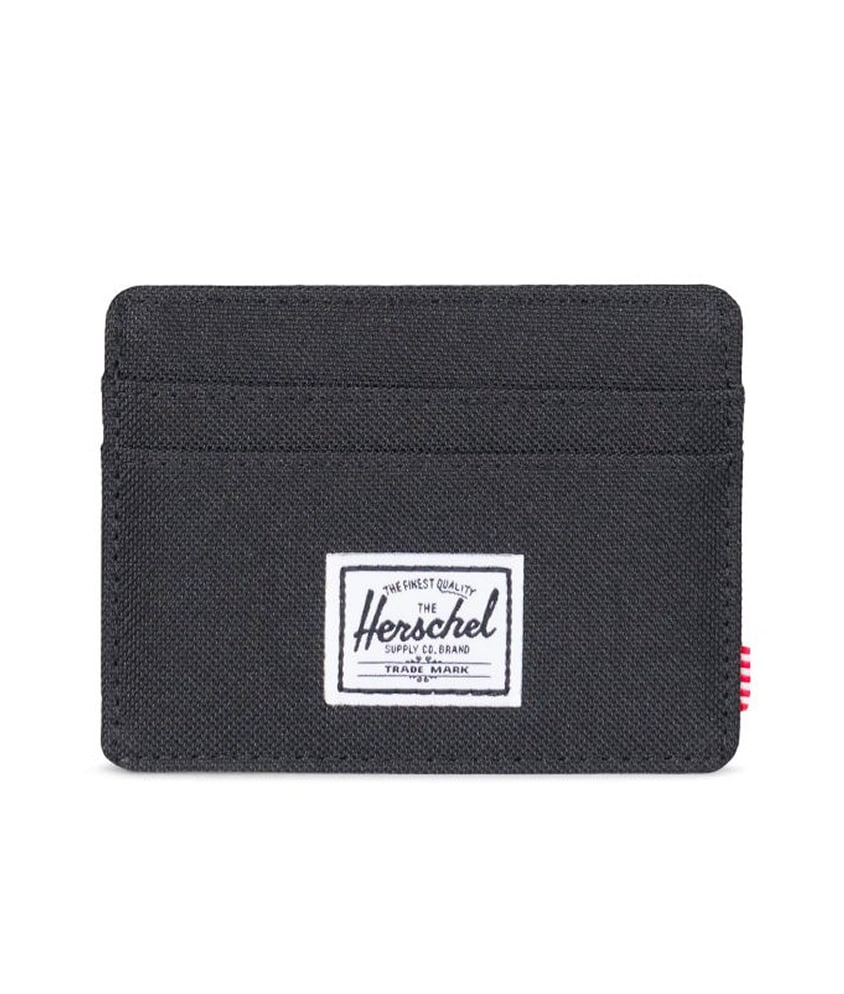 Herschel Charlie RFID Card Wallet Black - GiftsForGuys.ie
